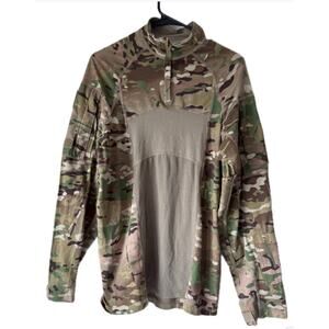 Army Combat Shirt Men’s Medium Flame Resistant Size M Camouflage
